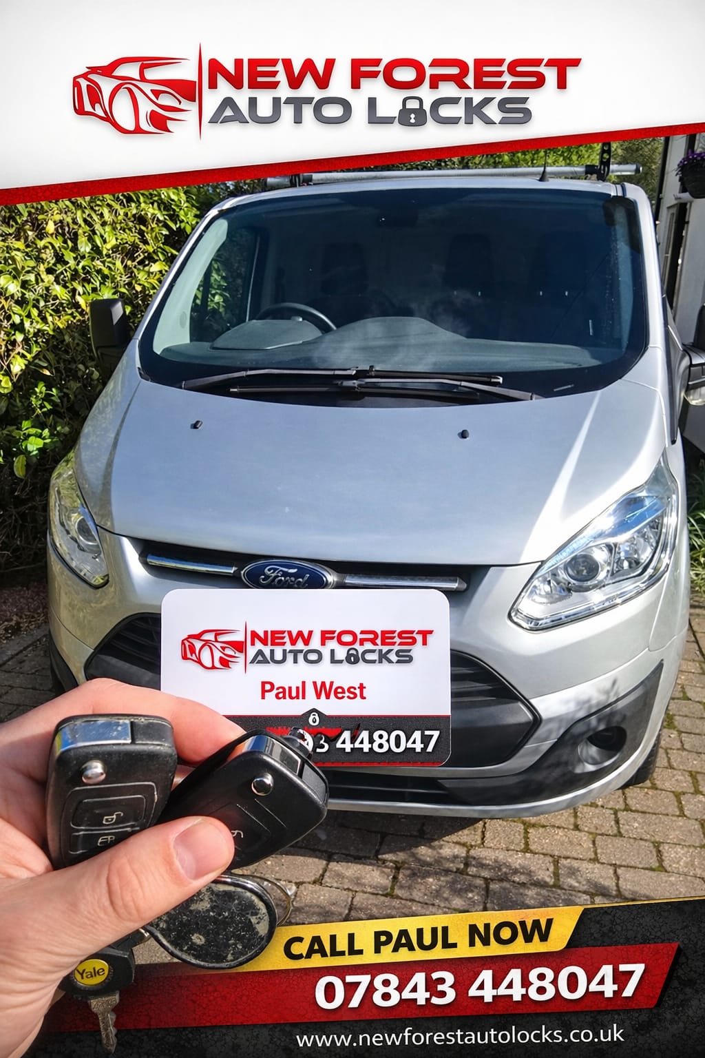 Vehicle key cut and programmed by mobile auto locksmith